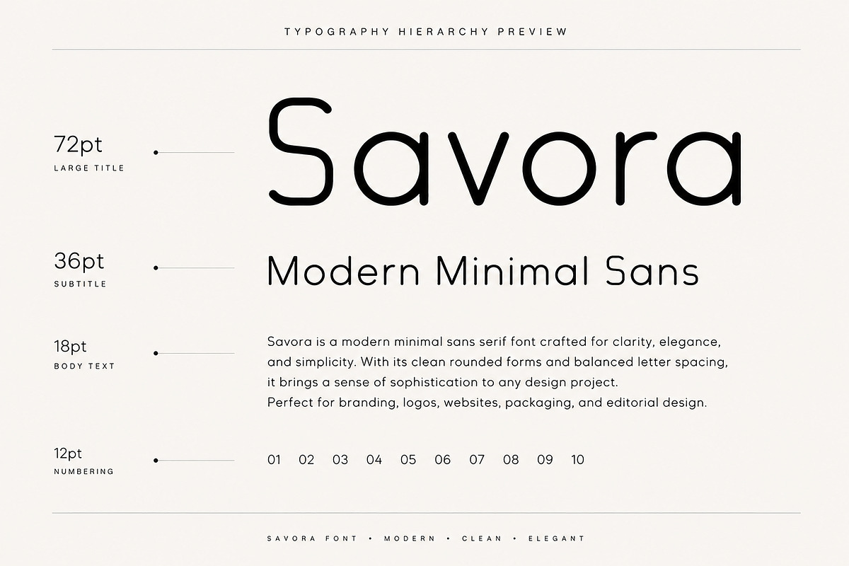 Savora, a Sans Serif Font by Wow Magic (Photo 4 of 5)