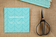 Envelope/card vol.1 -4 photo mockups, a Print Template by show it better (Thumbnail 4 of 4)