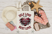 Self Love is the Best Love Png,Valen, an Illustration by Designking (Thumbnail 5 of 6)