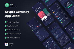 Viper - Crypto Wallet App UI Kit