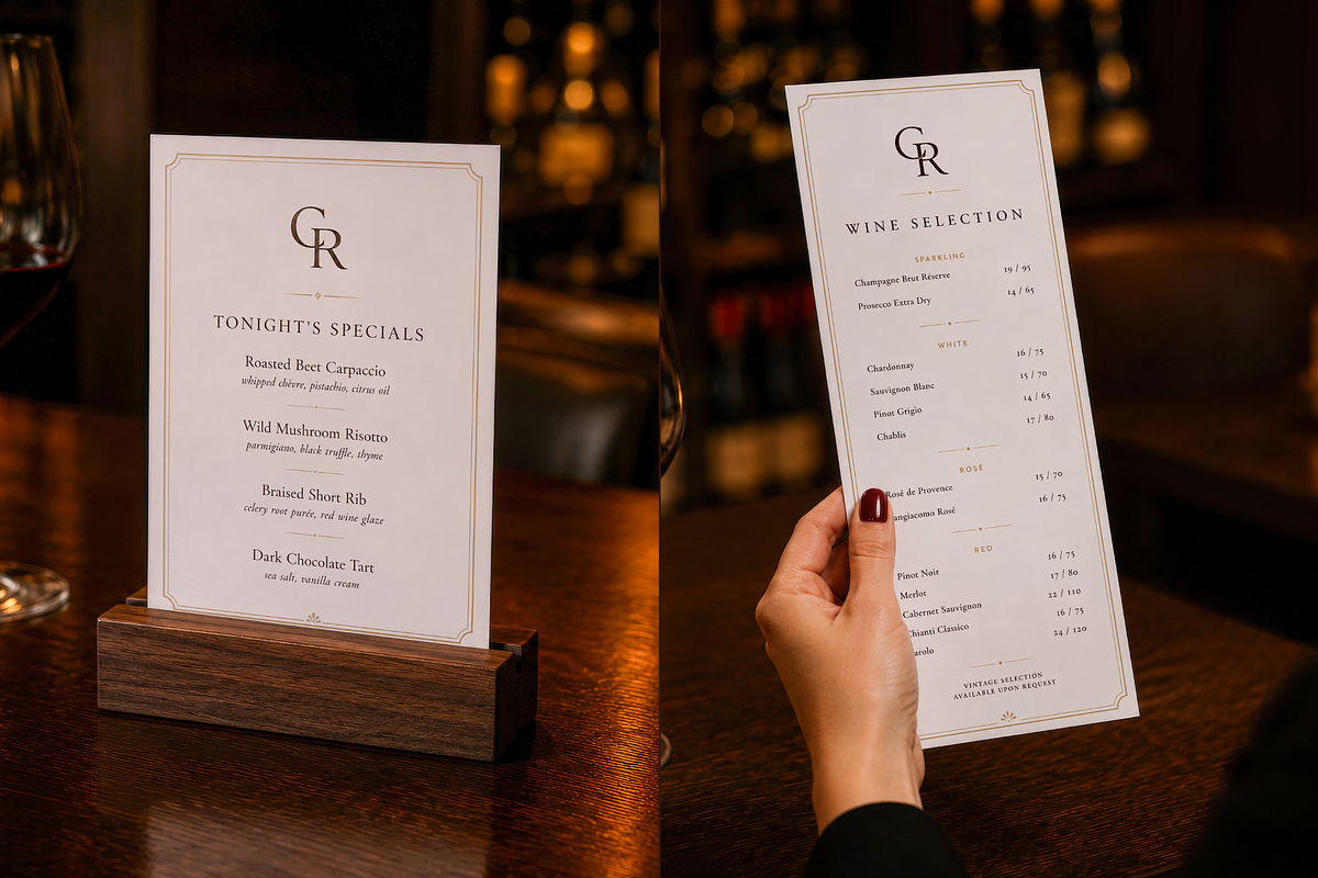 Hospitality Stationery Mockup Bundle, an Advertising Mockup by Serenefeeling (Photo 2 of 9)
