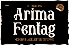 Arima Fentag - Old Decorative