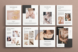 Jewelry Fashion Lookbook Template