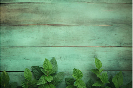 Green wooden texture with fresh, a Background Photo by Ylivdesign