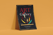 Art Gallery Flyer, a Flyer Template by FaraHelal (Thumbnail 2 of 3)