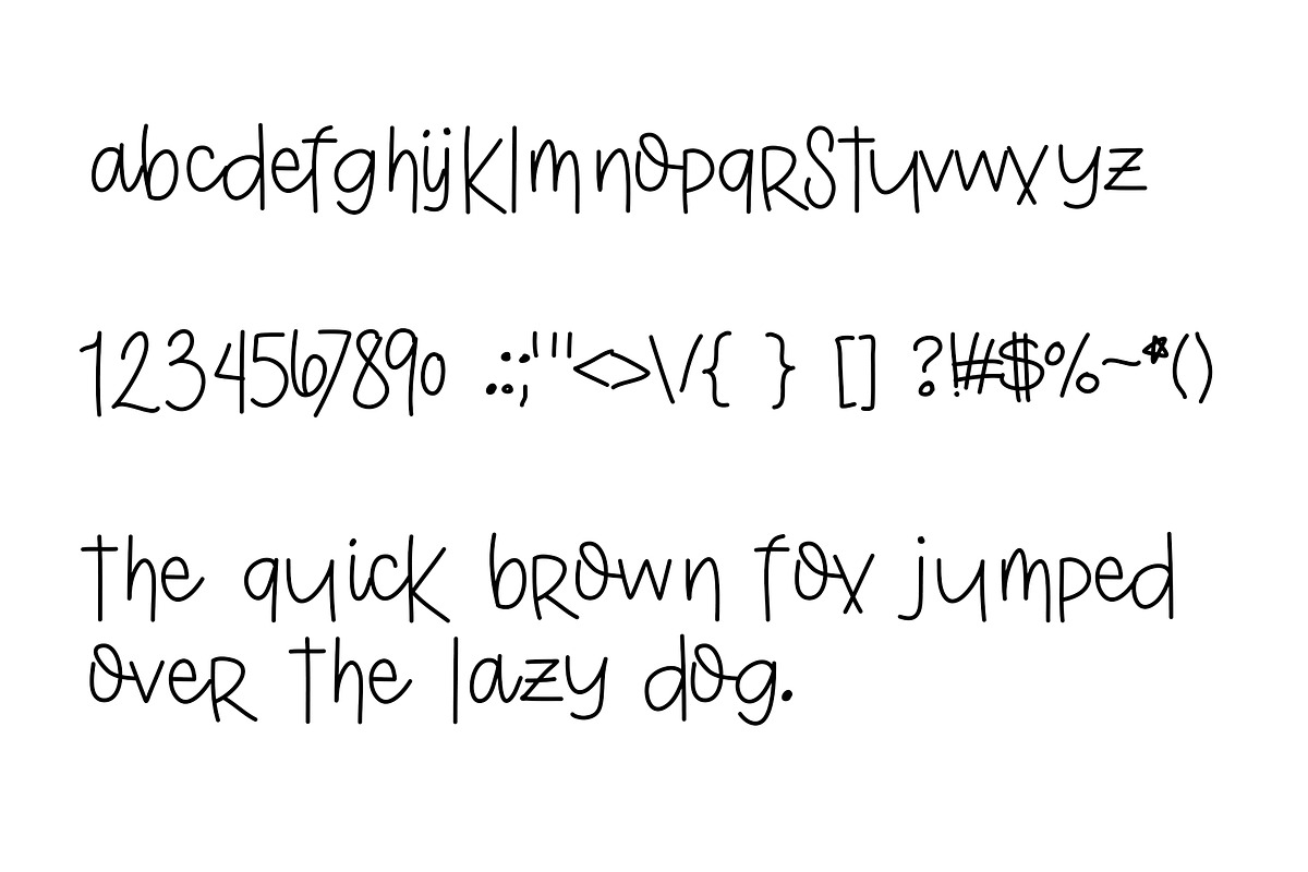 Drops | A handwritten, funky font, a Sans Serif Font by Sunkissed Minimalist (Photo 3 of 3)