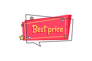 Best Price Proposal Banner In Square