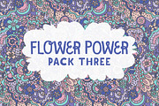 Flower Power Pack 3, a Pattern Graphic by Ariel Tyndell Design (Thumbnail 1 of 2)