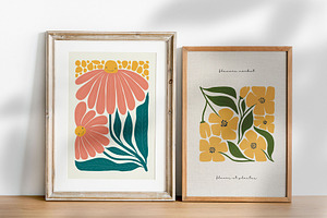 Modern Flora Wall Art Creator