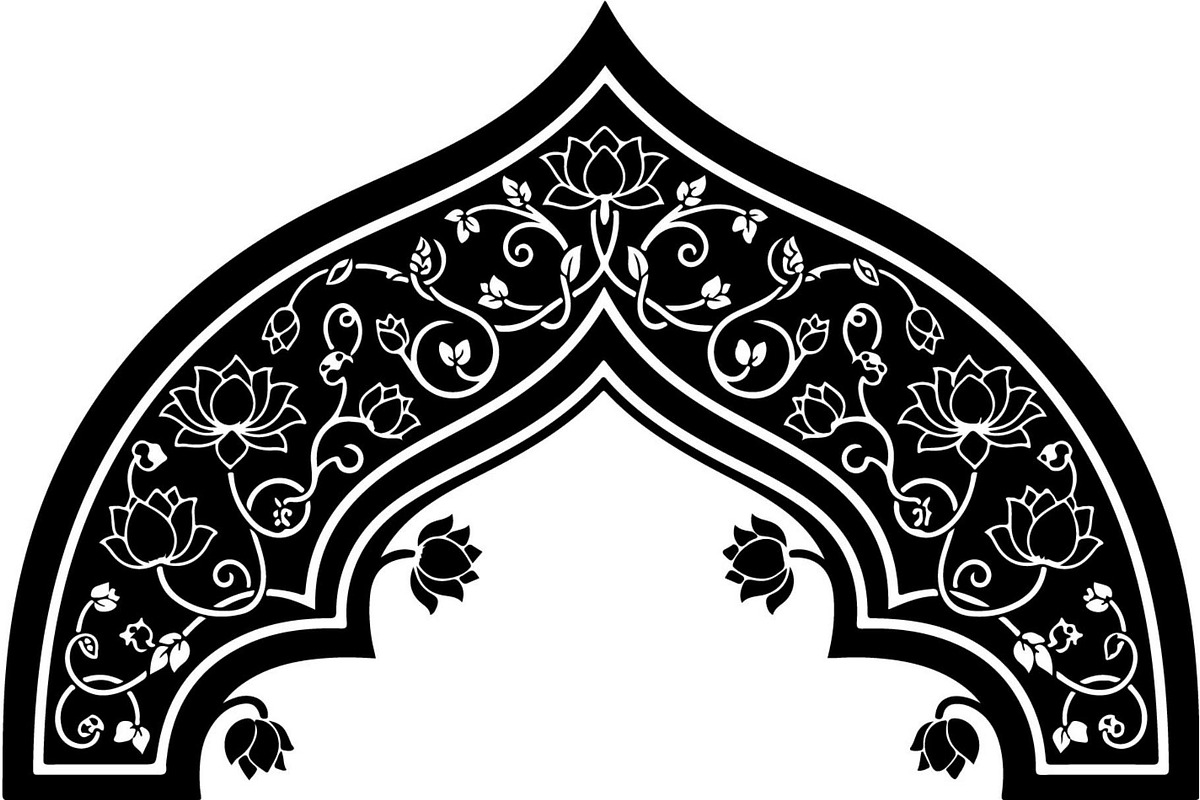 Ornamental Floral Arch Engraving, a Decorative Illustration by Designer_Momina (Photo 21 of 21)