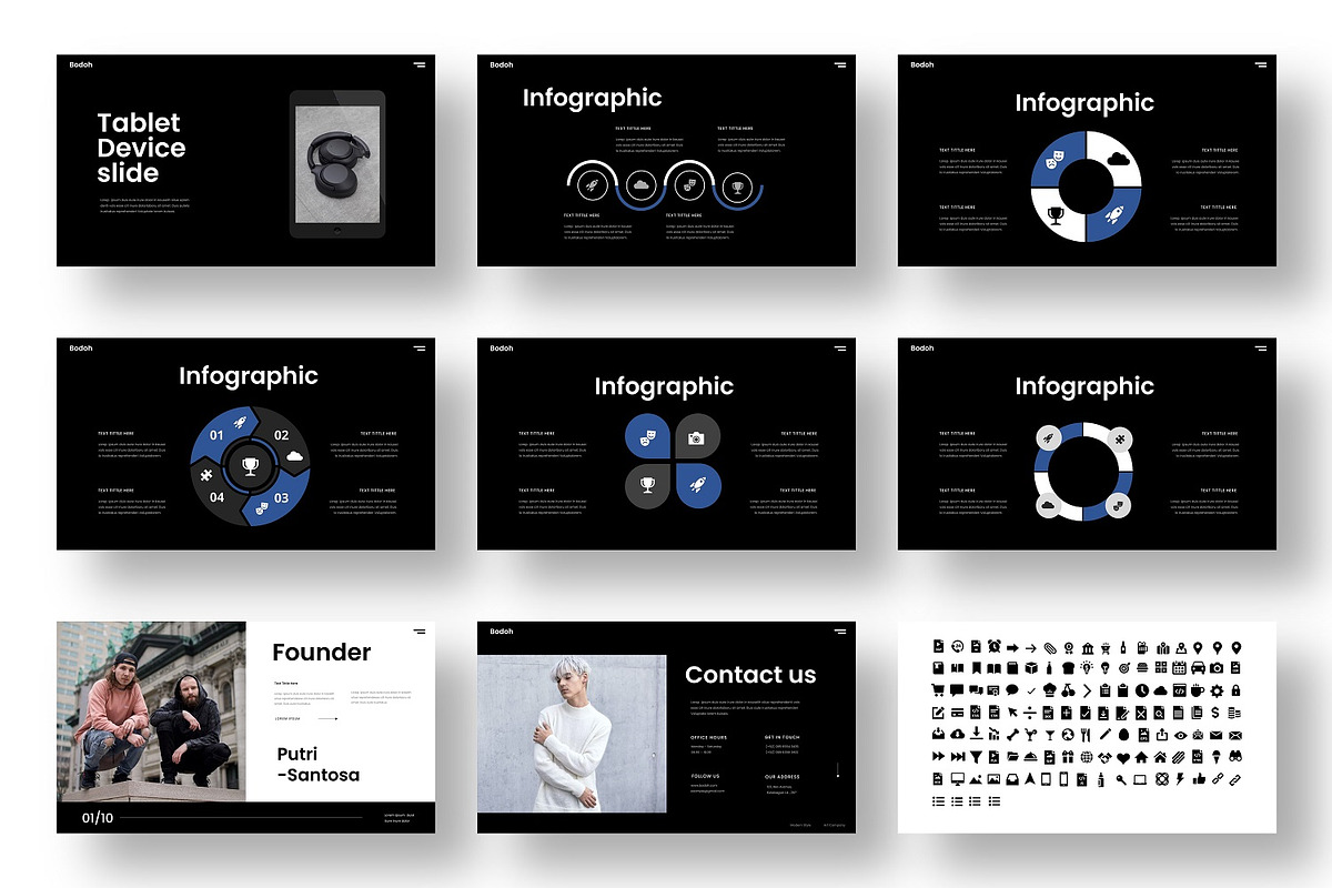 Bodoh – Business Keynote Template, a Presentation Template by Dens Creative Studio (Photo 5 of 6)