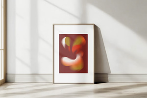 70s Series - Abstract Poster