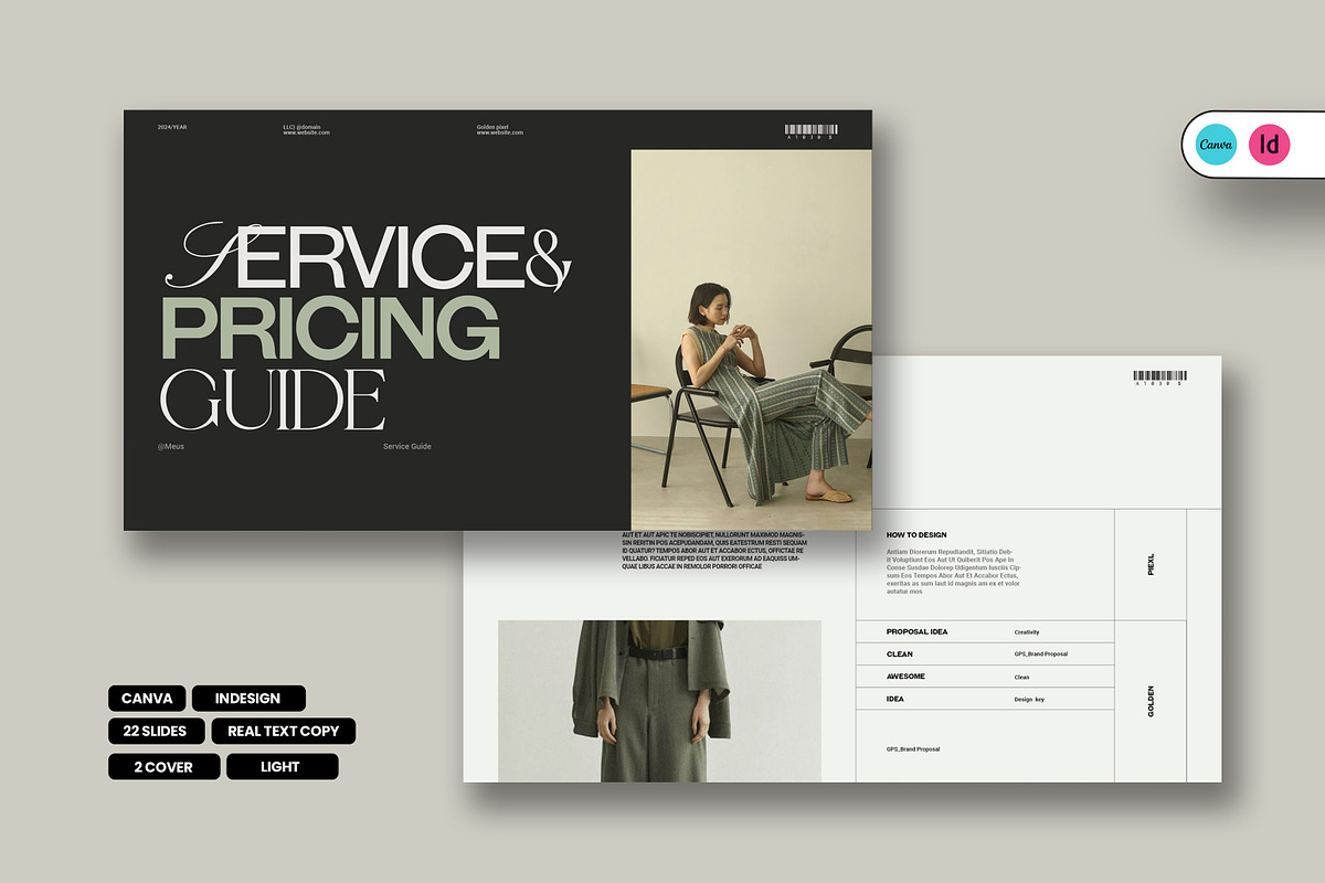 Service Guide, a Presentation Template by GoldenPixelStudio (Photo 7 of 9)