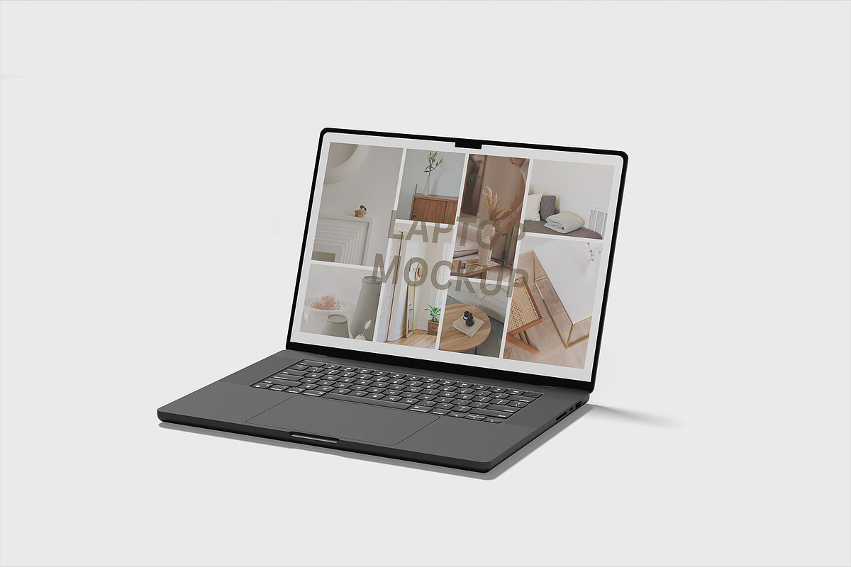 LAPTOP MAC PRO MOCKUP, a Mockup by mojojojo97 (Photo 3 of 8)