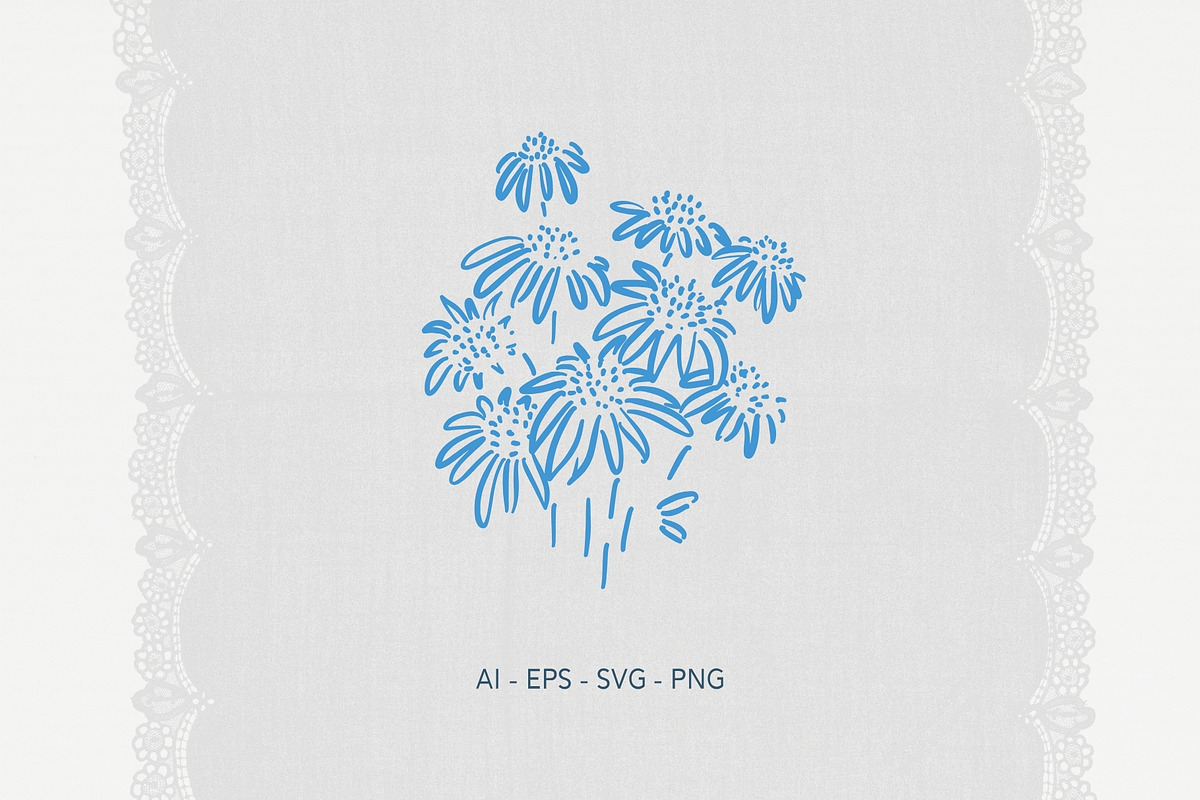 Whimsical Floral: 70 illustrations, an Object Graphic by PaperJamLab (Photo 2 of 12)
