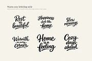 Cozy Quotes Lettering Bundle, an Object Graphic by Yanakicc (Thumbnail 4 of 9)