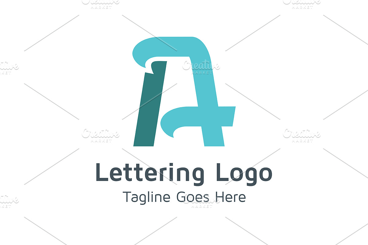 20 Logo Lettering A Template Bundle, a Branding & Logo Template by Acongraphic (Photo 18 of 21)