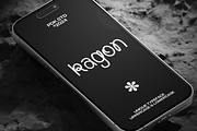 Kagon - Unique Modern Experimental, a Sans Serif Font by Pandeka Studio (Thumbnail 4 of 12)
