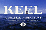 Keel, a Serif Font by Abby Swain Design (Thumbnail 1 of 9)