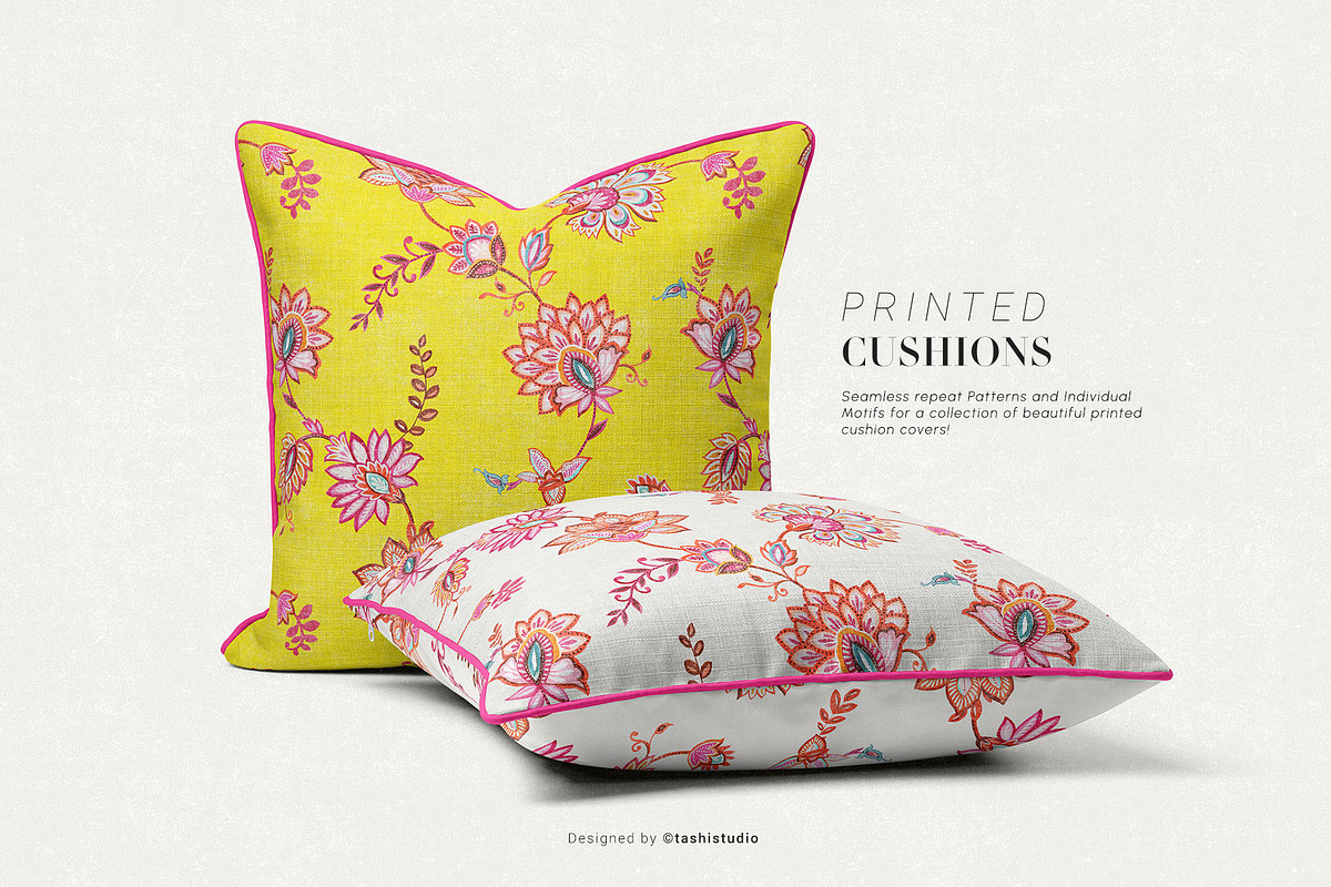 Bohemian Chintz, HandMade Watercolor, a Pattern Graphic by TSTUDIO (Photo 7 of 11)