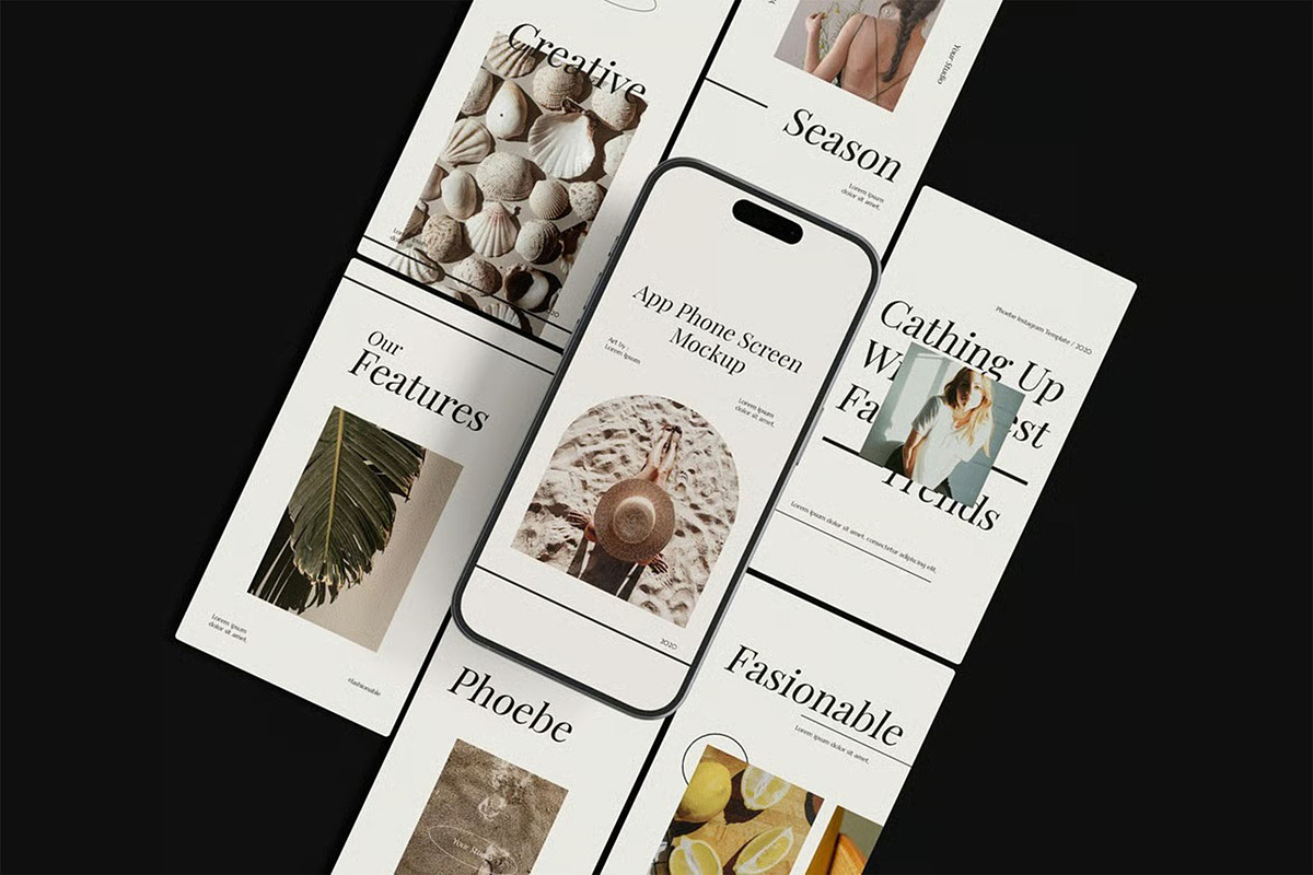 App Phone Screen Mockup Scene, a Device Mockup by zippypixelstudio (Photo 6 of 9)