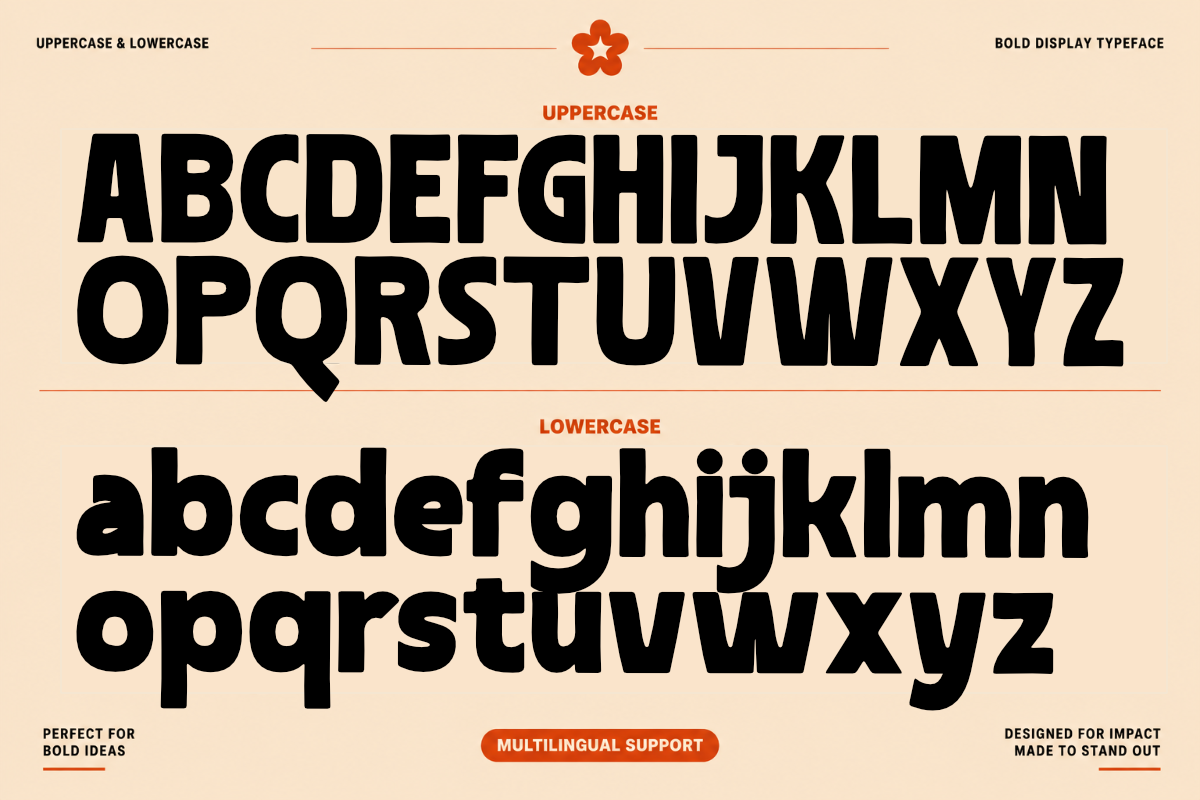 Bravoon — Bold Display Typeface, a Sans Serif Font by Muksal Creative (Photo 8 of 12)