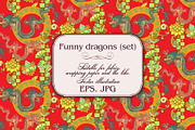 Funny dragons, a Pattern Graphic by Designs by Helen Trupak (Thumbnail 6 of 10)