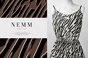 Nemm - Abstract animal Pattern, a Pattern Graphic by The_Brush_Shop (Thumbnail 4 of 4)