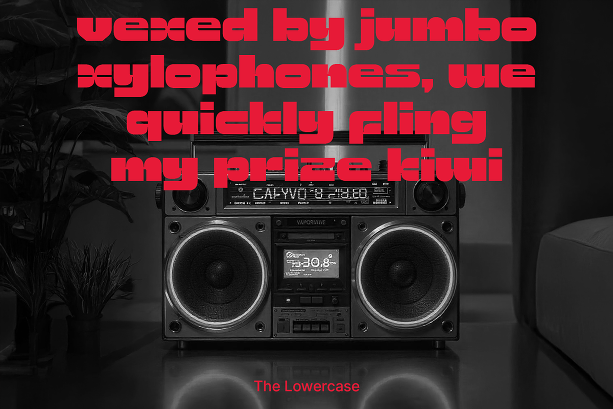 Gamoben - Futuristic Blocky Fonts, a Sans Serif Font by Konstantine Studio (Photo 3 of 4)