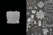 Ornate Floral Frames & Flourishes, an Object Graphic by venimo (Thumbnail 5 of 14)