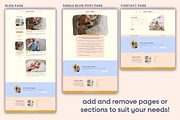 Sleep Coaching Elementor Template, a WordPress Template by Templatez.Co (Thumbnail 5 of 7)