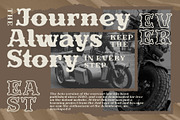 Evereast Western Rounded, a Serif Font by Nocturnal Workspace (Thumbnail 2 of 9)