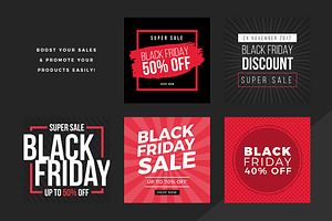 Black Friday Social Media Banner V4