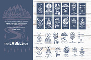 Adventure Posters and Labels, a Decorative Illustration by ViktoriaARTprint (Thumbnail 6 of 11)
