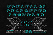 Vandals Blackstar Typeface, a Blackletter Font by alit design (Thumbnail 15 of 20)