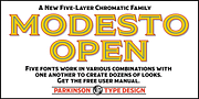 Modesto Open, a Serif Font by Parkinson Type Design (Thumbnail 2 of 5)
