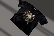 Skull with Wrenches and Eagle, an Object Illustration by nomlimo.com (Thumbnail 3 of 3)