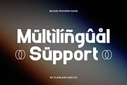 Bigase - Modern Sans Display Font, a Sans Serif Font by Flawless And Co (Thumbnail 10 of 10)