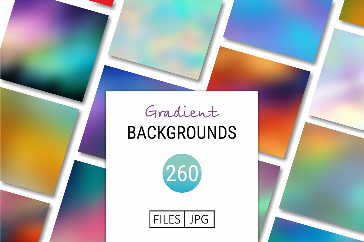 Gradient Backgrounds Collection, a Background Graphic by Part of the Art (Photo 1 of 14)