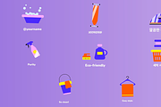 House Cleaning Icons for DaVinci, a Templates & Theme by 2dfx (Thumbnail 1 of 2)