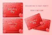 Valentine's Day Party Package, a Poster Template by Andrey Yaroslavtsev (Thumbnail 4 of 6)