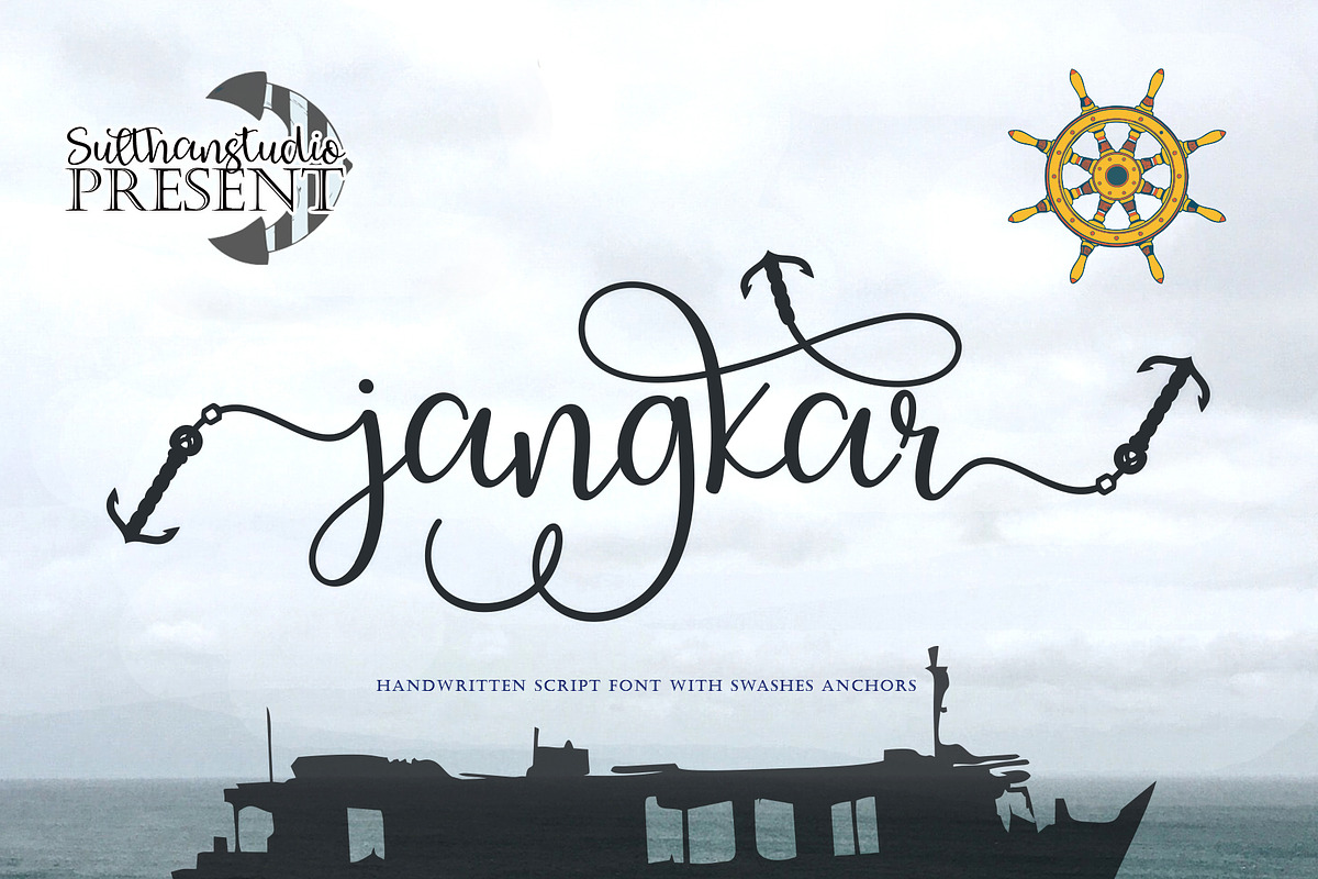 Swashy Font Bundle, a Script Font by Sulthan Studio