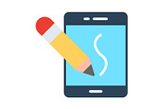 Tablet Flat Icon, a Duotone Icon by Pexelpy (Thumbnail 1 of 2)