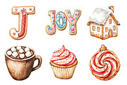 Christmas Cookies Clipart, an Illustration by Daily.Designs (Thumbnail 5 of 5)