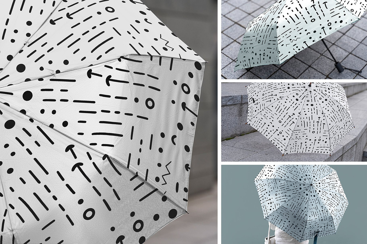 Chic Monochrome Pattern Sets, a Pattern Graphic by Vibrand Studio (Photo 12 of 12)