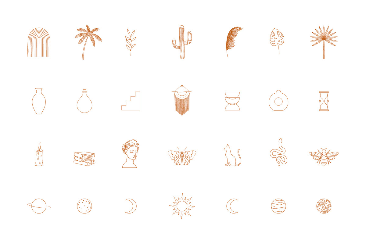 Boho Logos, an Illustration by ChicGraphix (Photo 21 of 22)
