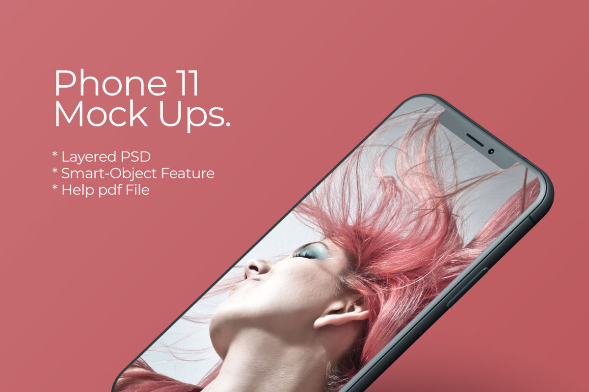 Phone 11 Mock-Ups, a Packaging Mockup by Thirtypath Studio (Photo 1 of 5)
