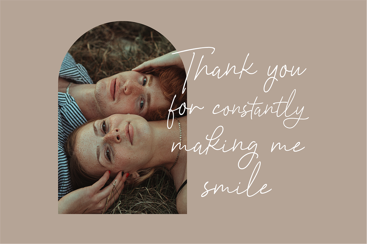 Prettier Script - Stylish Monoline, a Script Font by 50Fox (Photo 4 of 11)