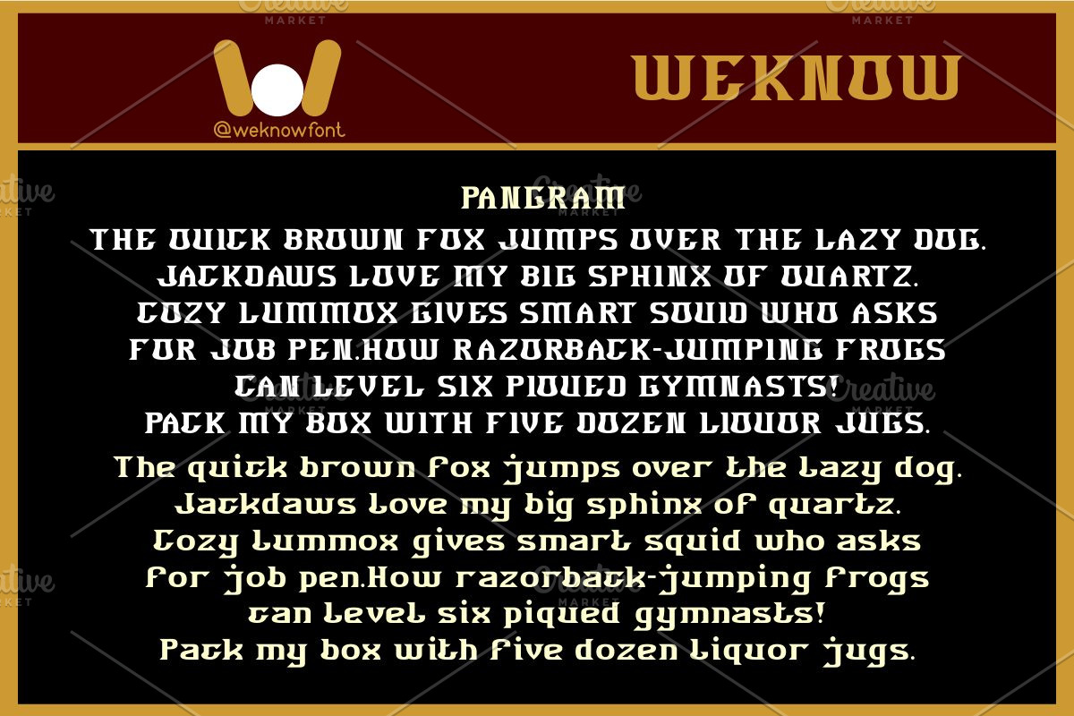 Bourgeois font, a Slab Serif Font by weknow (Photo 6 of 8)