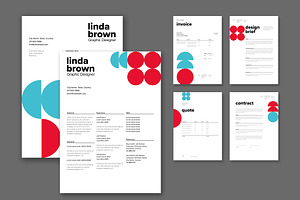 Resume And Business Stationery Set